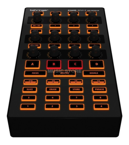 Behringer Dv1 Controlador Usb Tipo X1 Para Traktor Live Ser