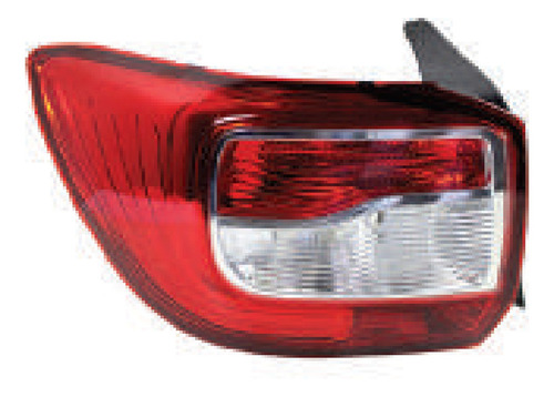Imagen 1 de 1 de Calavera Logan 2018-2019 Rojo/bco/rojo Izquierda Opt
