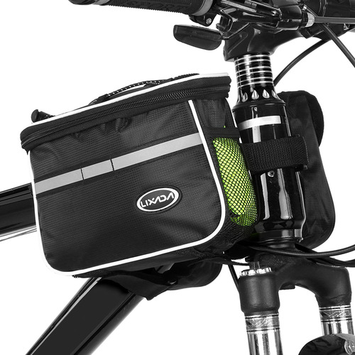 Bolsa Bike Pannier Rain Cycling Pack Lixada Con Tubo Frontal