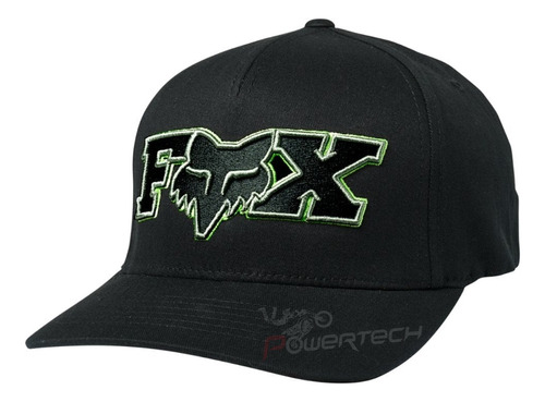 Gorra Fox Racing Flexfit Ellipsoid Visera Curva Motocross