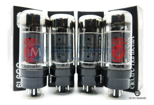 Imagem 3 de 6 de Valvula 6l6 Electro Harmonix Quarteto Casado C/ Nf-e