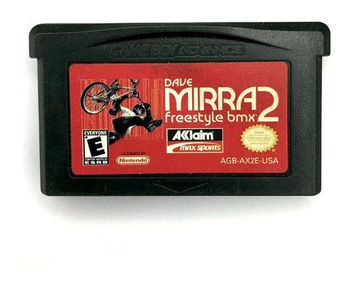 Dave Mirra Freestyle Bmx 2 - Juego Original Game Boy Advance