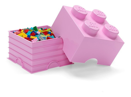 Imagen 8 de 10 de Caja Apilable Para Ordenar Lego® 4003 Original