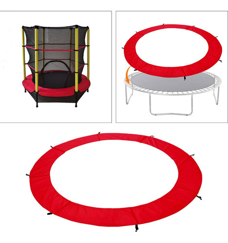 Funda Acolchada Para Cama Elástica Y Accesorios Para Trampol