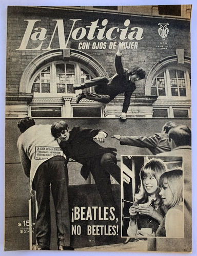 Revista La Noticia Nº 3 Los Beatles Julio 1964