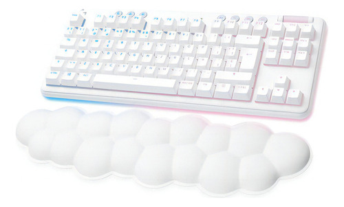 Teclado Mecanico Inalambrico Logitech G715 Lightspeed Tactil Color del teclado Blanco Idioma Inglés