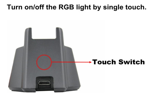 Dock De Carga Compatible Con Razer Mouse Viper Ultimate Naga