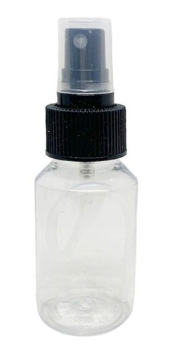 Envase Plastico 70 Cc C Atomizador Spray Negra X20 