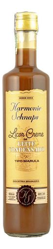 Licor Harmonie Schnaps Creme De Leite Condensado 500ml Tamanho UNICA-U