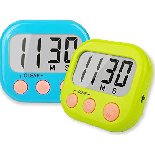 Timer Cronometro Digital Ideal Varios Rubros Pack X 2