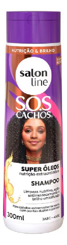 Salon Line Shampoo Sos Cachos Super Óleos 300ml