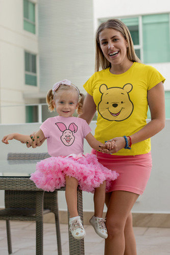 Playera Winnie Pooh Personajes Familia Todas Las Tallas Eg