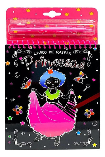 Livro De Raspar - Princesas