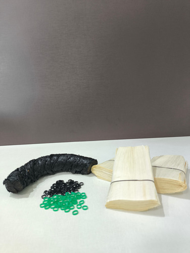 100 Palhas P/ Palheiro + 100 Anilhas + 100g Fumo De Corda Natural