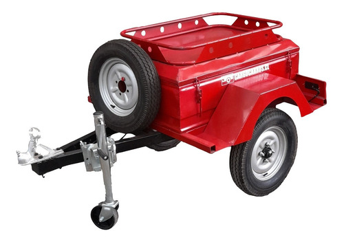 Imagen 3 de 8 de Carro De Arrastre Modelo Con Tapa / Mediano