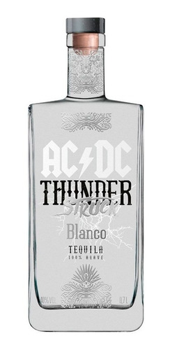 Tequila Acdc Thunder Struck Blanco 100% Agave 700ml