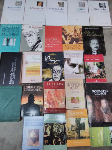 Lote X 24 Libros Usados - Surtidos 