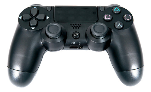 Control Gamepad Inalámbrico Njoytech Para Ps4 Y Pc Negro