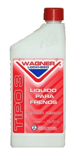 Liquido Para Frenos Wagner Lockheed Dot 3 X 1 L - Check Oil