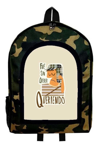 Mochila Camuflada El Chavo Del 8 Modelo 8