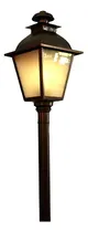 Comprar Farol Colonial Columna Exterior Hierro Poste Jardín Apto Led