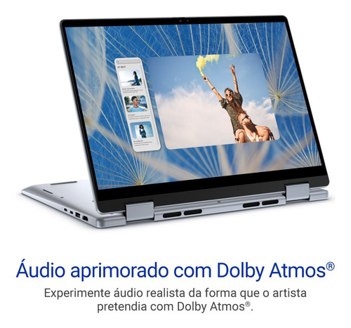 Notebook Dell Inspiron 2in1-i1300-a30 Touch I5 16gb 512gb Prateado