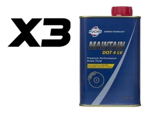 DOT 4 LV Low Viscosity Brake Fluid Pentosin