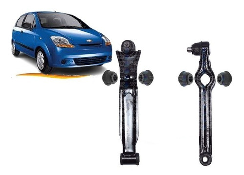 Bandejas Chevrolet Spark 2004 2016 Par Con Bujes
