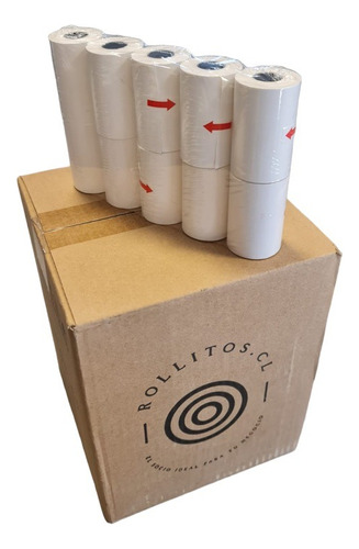 Papel Térmico 90u 57mm Bt Redelcom Transbank Getnet Gatito