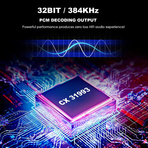 Amplificador De Auriculares Cx31993 Usb C Dac Con Salida De