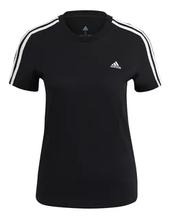 Playera adidas Essentials De Algodón Con Logotipo Para Mujer