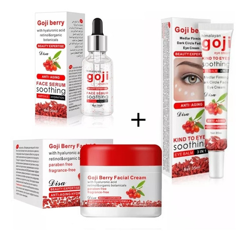 Kit Completo Facial Goji Berry