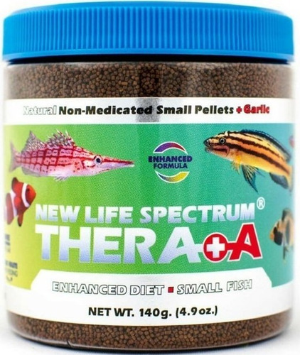 Alimento Spectrum Thera+a Small Pellets 140g .5mm