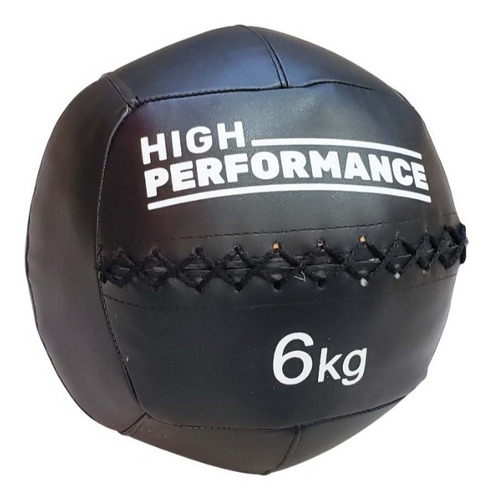 Pelota Con Peso Sin Pique Reforzada Medicine Ball 6 Kg