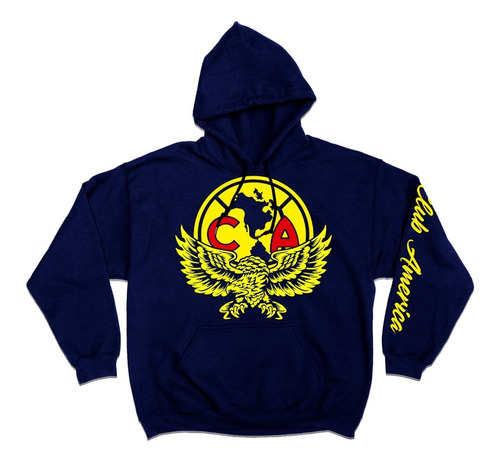 Sudadera Club America Logo Aguila Envio Gratis