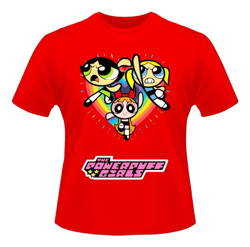 Playera Las Chicas Superpoderosas Bombón Bellota Burbuja 