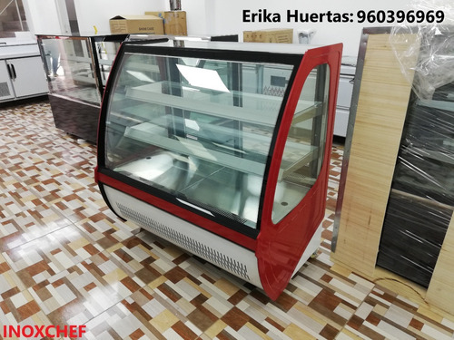 Vitrina Exhibidora Cuadrada Para Tortas Mizar Inoxchef