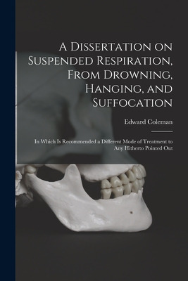 Libro A Dissertation On Suspended Respiration, From Drown...