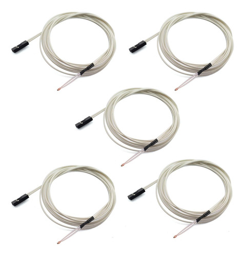 Tegg 5 Termistores Ntc 3950 100 K Sensor De Temperatura Con
