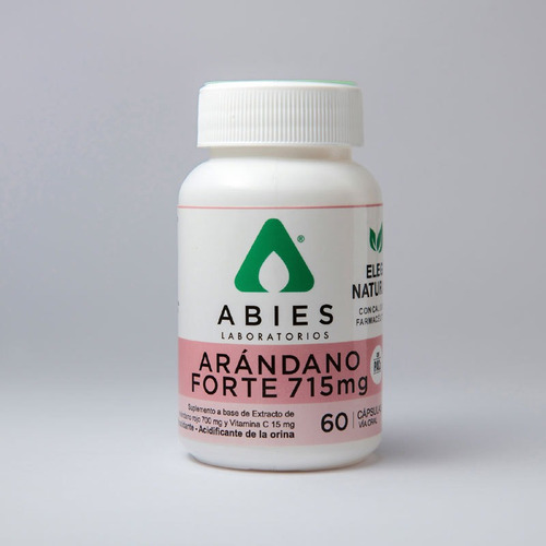 Arandano Forte 715mg 60 Capsulas Abies