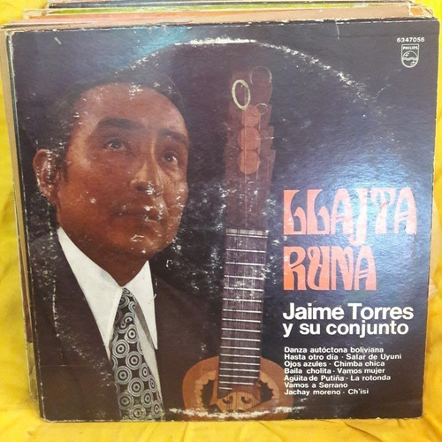 Vinilo Jaime Torres Y Su Conjunto Llajta Runa F3