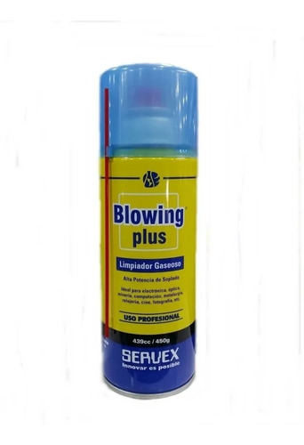 Aire Comprimido Aerosol Blowing Plus 450grs Servex