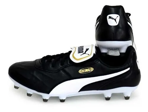 Fútbol Puma King Fg Originales Cuero Clásicos