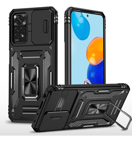 Funda Jun Case Para Redmi Note 12 Pro 4g Con Mica 9d