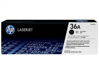 Cartucho De Toner 36a C Negro Laserjet Hp