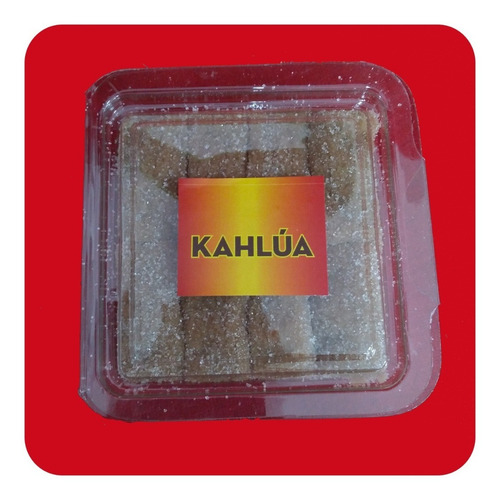 Imagen 2 de 3 de Borrachitos Kahlua Dulce Poblano 1 Caja C/ 16pz. 184gr. Dlt