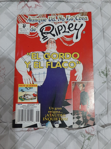 Aunque Usted No Lo Crea De Ripley Año 3 No 18.