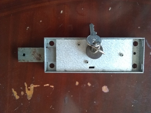 Cerradura 2 Pases Puertas Santa Maria . (Usado)