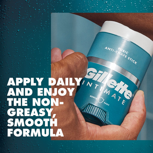 Bastão Anti-atrito Gillette Intimate Pubic Para Homens