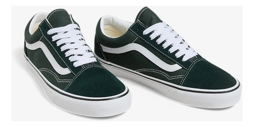 Zapatillas Vans Old Skool Verde Oscuro